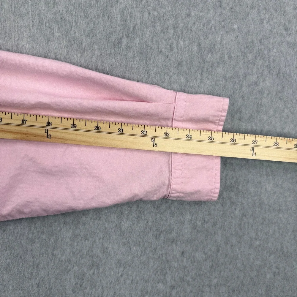 Polo Ralph Lauren Shirt Mens 3XB Pink Oxford Button Down Long Sleeve Preppy